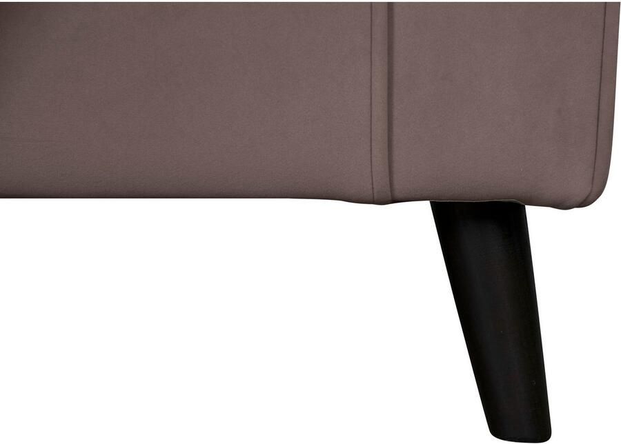 Home affaire Fauteuil Ohrensessel CHISTELLE optioneel met poef met golfondersteuning afmetingen: b d h: 81 87 99 cm - Foto 3