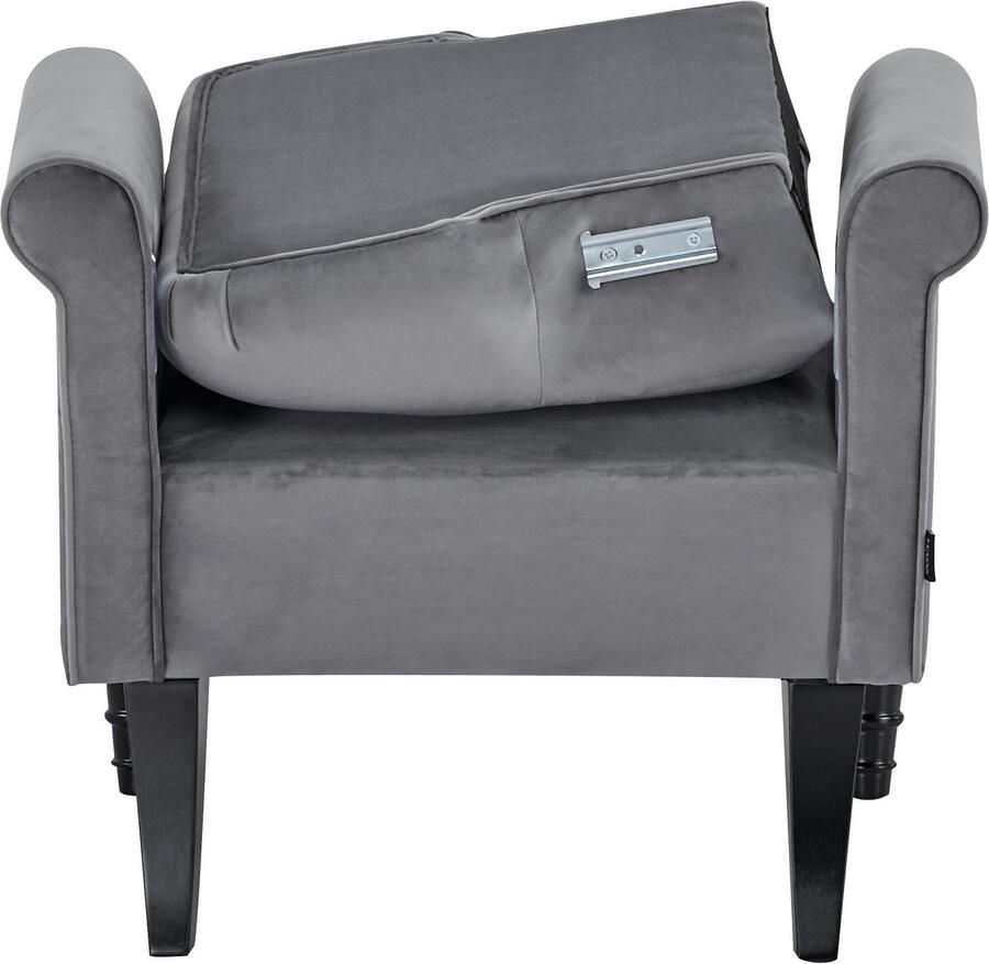 Home affaire Fauteuil RANNA fauteuil woonkamer in Chesterfield-look - Foto 2