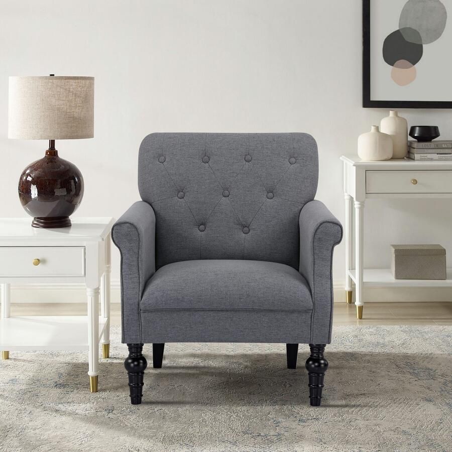 Home affaire Fauteuil RANNA fauteuil woonkamer in Chesterfield-look
