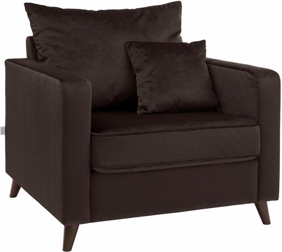 Home affaire Fauteuil Renesse los kussen opstaande naad aan zitkussen (set) - Foto 2