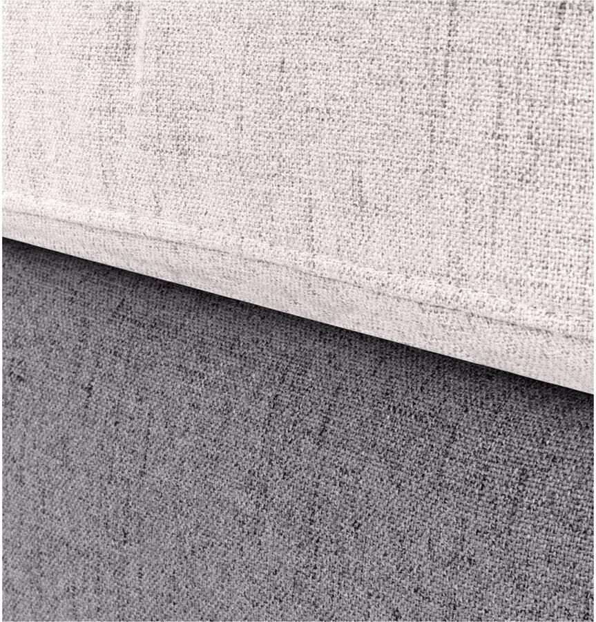 Home affaire Fauteuil Salla bekleding bouclé of fijne structuur oorschelp fauteuil naar keuze met of zonder hocker grote fauteuil: afm. bxdxh: 78x94x118cm - Foto 3