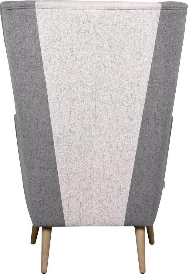 Home affaire Fauteuil Salla bekleding bouclé of fijne structuur oorschelp fauteuil naar keuze met of zonder hocker grote fauteuil: afm. bxdxh: 78x94x118cm - Foto 10