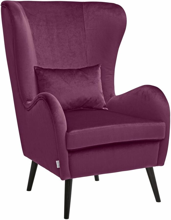 Home affaire Fauteuil Salla ook in imitatiebont en fijn corduroy veel bekledingsopties oorfauteuil (set) - Foto 6