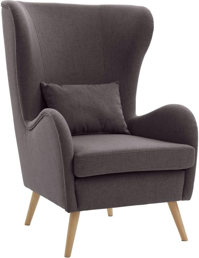 Home affaire Fauteuil Salla ook in imitatiebont en fijn corduroy veel bekledingsopties oorfauteuil (set) - Foto 6