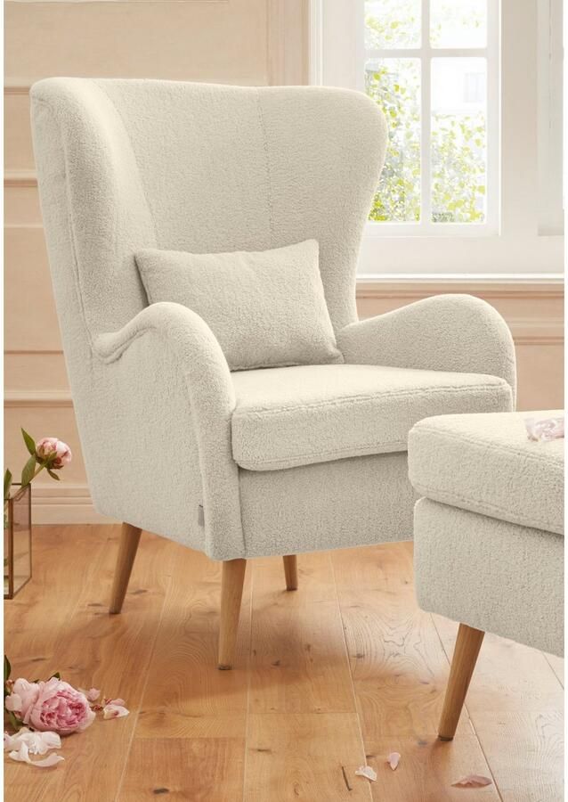 Home affaire Fauteuil Salla ook in imitatiebont en fijn corduroy veel bekledingsopties oorfauteuil (set) - Foto 9