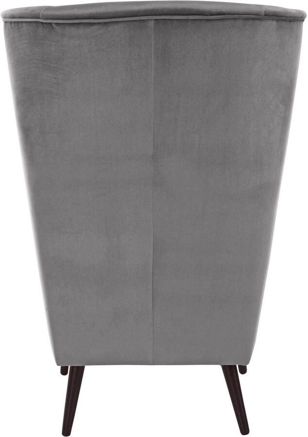 Home affaire Fauteuil Sallito TV-stoel oorfauteuil met Hocker in veel stofkwaliteiten ook in fluweelcord - Foto 12