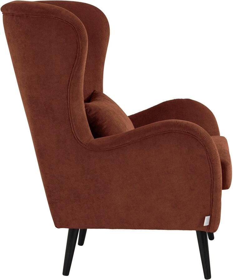 Home affaire Fauteuil Salla ook in imitatiebont en fijn corduroy veel bekledingsopties oorfauteuil (set) - Foto 4