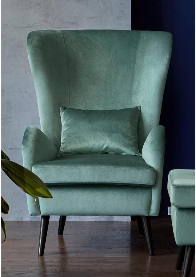 Home affaire Fauteuil Salla ook in imitatiebont en fijn corduroy veel bekledingsopties oorfauteuil (set) - Foto 14