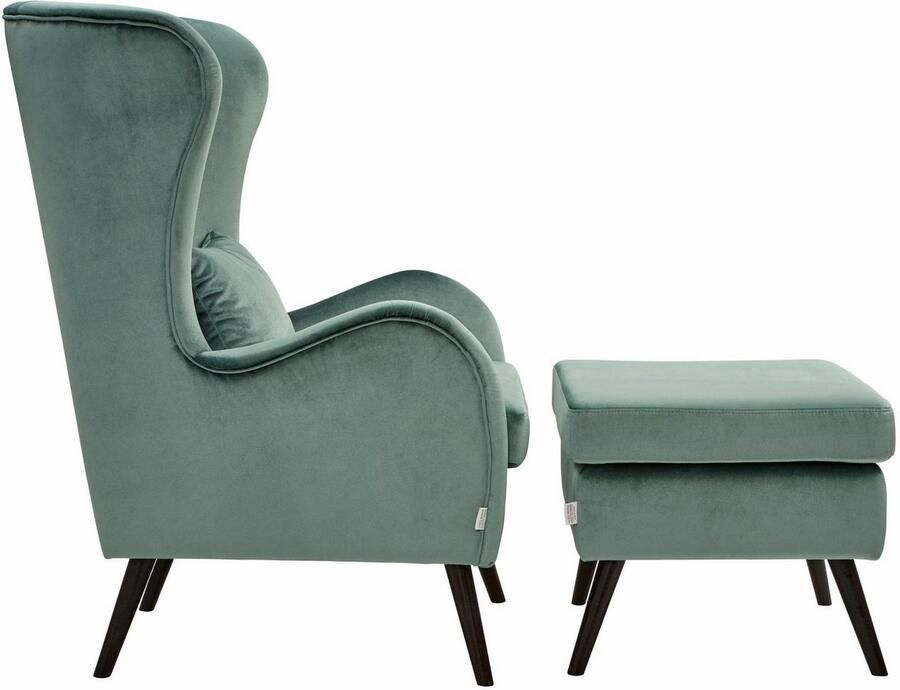 Home affaire Fauteuil Salla ook in imitatiebont en fijn corduroy veel bekledingsopties oorfauteuil (set) - Foto 11