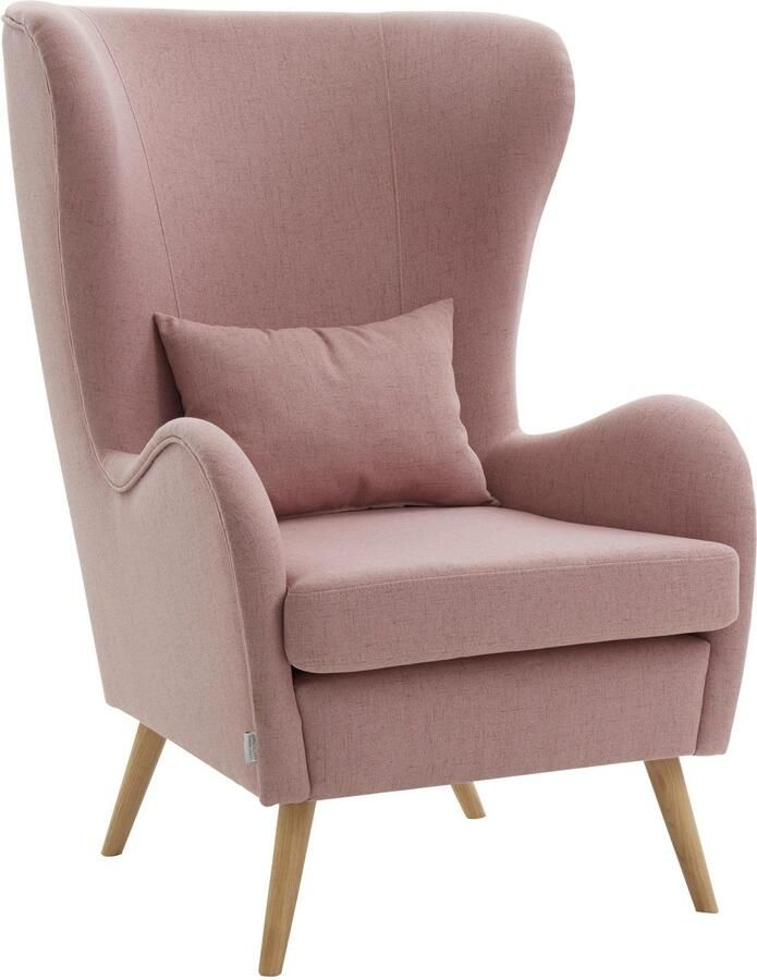 Home affaire Fauteuil Salla ook in imitatiebont en fijn corduroy veel bekledingsopties oorfauteuil (set) - Foto 7