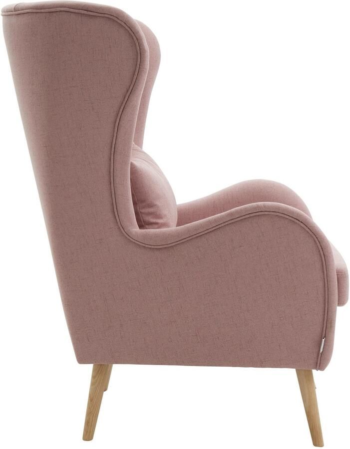 Home affaire Fauteuil Salla ook in imitatiebont en fijn corduroy veel bekledingsopties oorfauteuil (set) - Foto 6