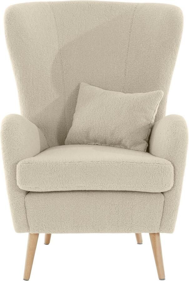 Home affaire Fauteuil Salla ook in imitatiebont en fijn corduroy veel bekledingsopties oorfauteuil (set) - Foto 11