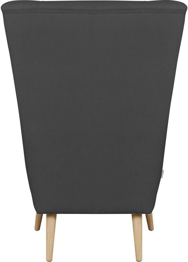 Home affaire Fauteuil Sallito oorfauteuil TV-stoel voor woonkamer ook in velours cord - Foto 8