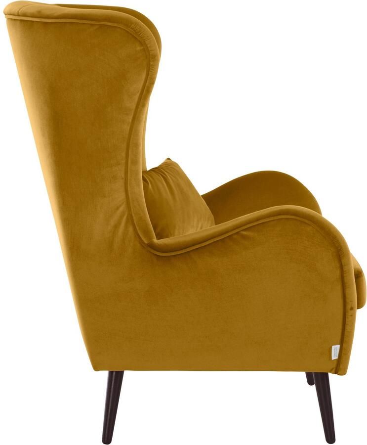 Home affaire Fauteuil Salla ook in imitatiebont en fijn corduroy veel bekledingsopties oorfauteuil (set) - Foto 2