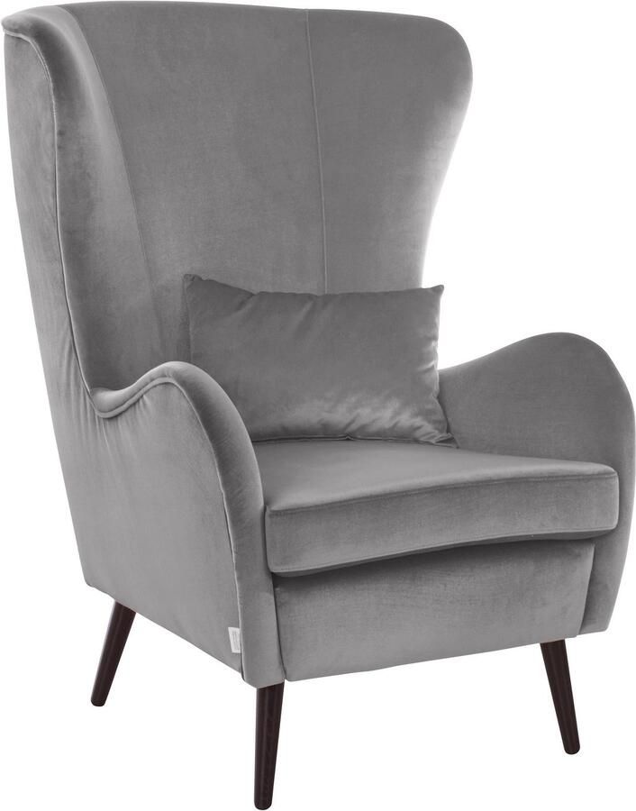 Home affaire Fauteuil Sallito oorfauteuil TV-stoel voor woonkamer ook in velours cord - Foto 10
