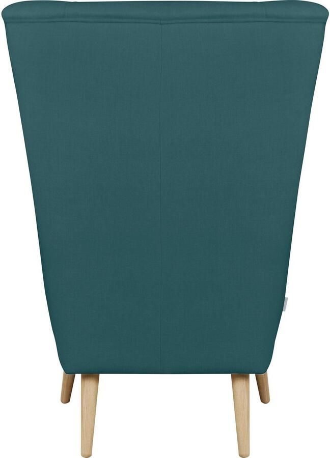 Home affaire Fauteuil Sallito oorfauteuil TV-stoel voor woonkamer ook in velours cord - Foto 7