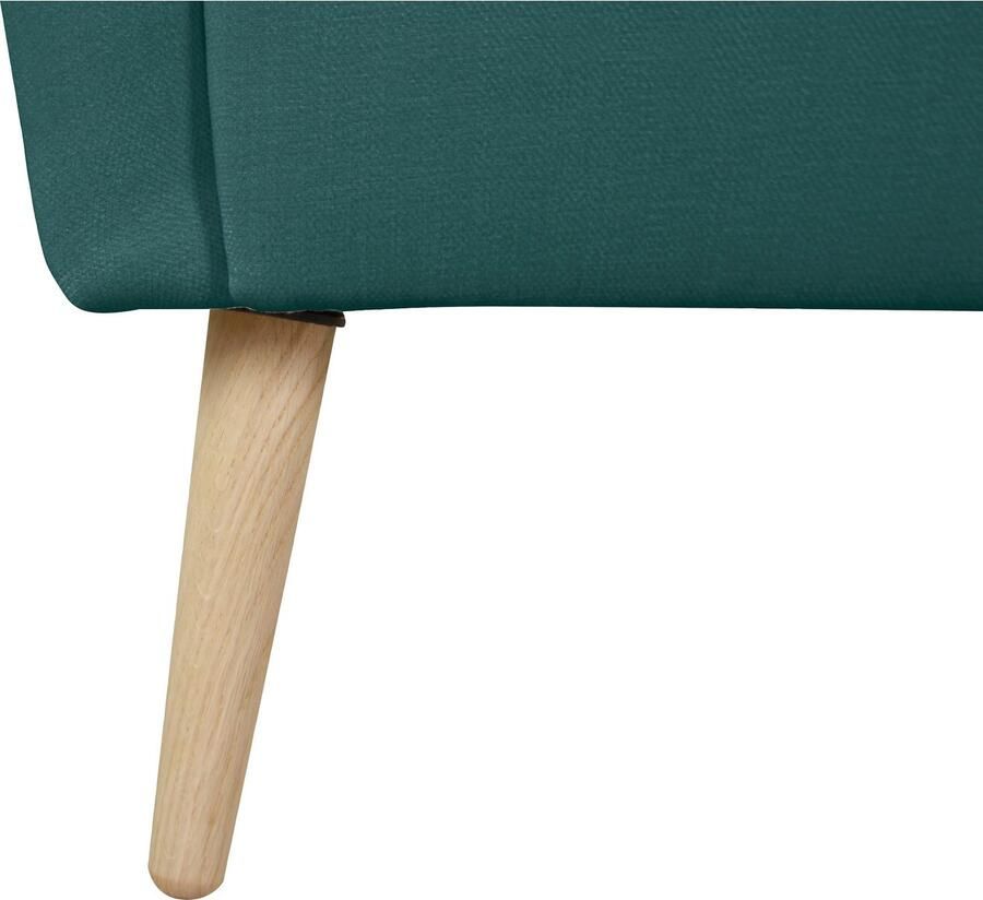 Home affaire Fauteuil Sallito oorfauteuil TV-stoel voor woonkamer ook in velours cord - Foto 3