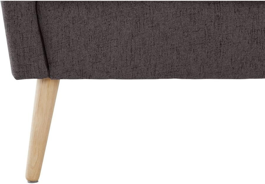 Home affaire Fauteuil Sallito TV-stoel oorfauteuil met Hocker in veel stofkwaliteiten ook in fluweelcord - Foto 12