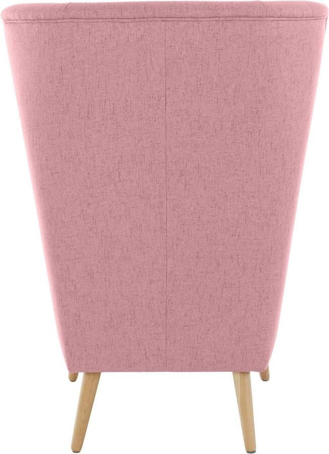 Home affaire Fauteuil Sallito TV-stoel oorfauteuil met Hocker in veel stofkwaliteiten ook in fluweelcord - Foto 10