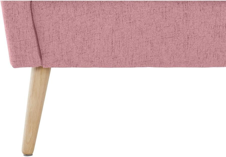 Home affaire Fauteuil Sallito TV-stoel oorfauteuil met Hocker in veel stofkwaliteiten ook in fluweelcord - Foto 12