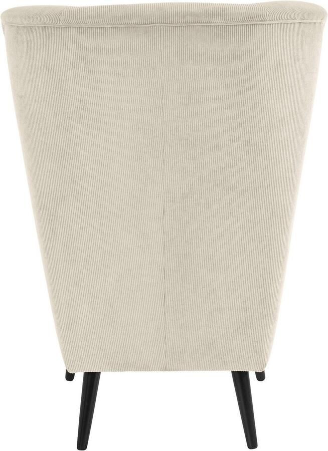 Home affaire Fauteuil Sallito TV-stoel oorfauteuil met Hocker in veel stofkwaliteiten ook in fluweelcord - Foto 8