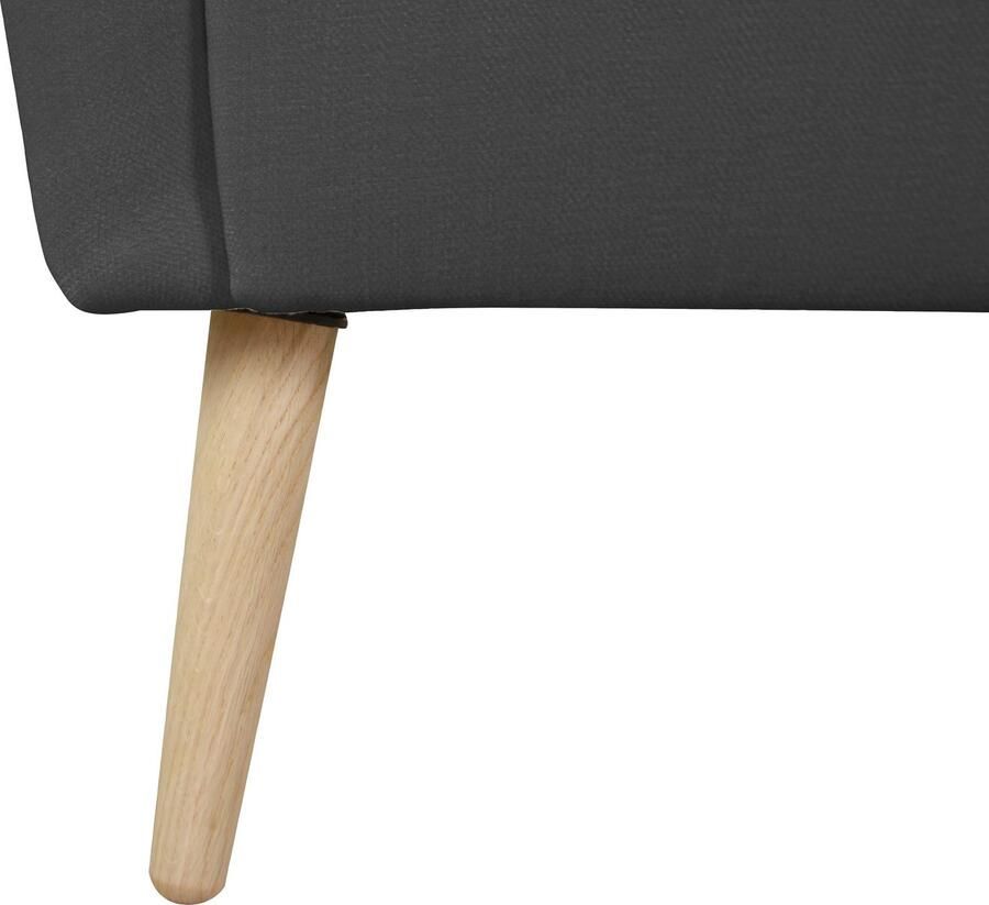 Home affaire Fauteuil Sallito oorfauteuil TV-stoel voor woonkamer ook in velours cord - Foto 3