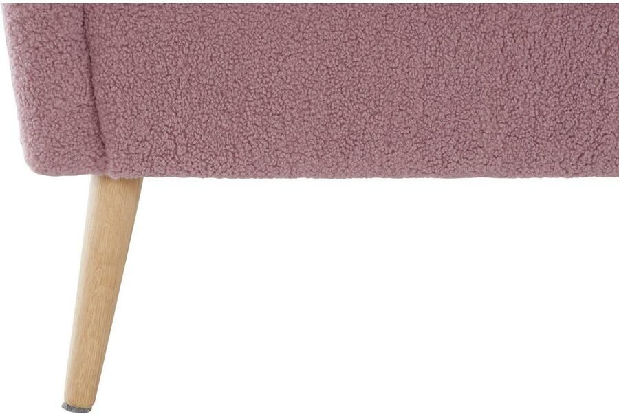 Home affaire Fauteuil Sallito TV-stoel oorfauteuil met Hocker in veel stofkwaliteiten ook in fluweelcord - Foto 13