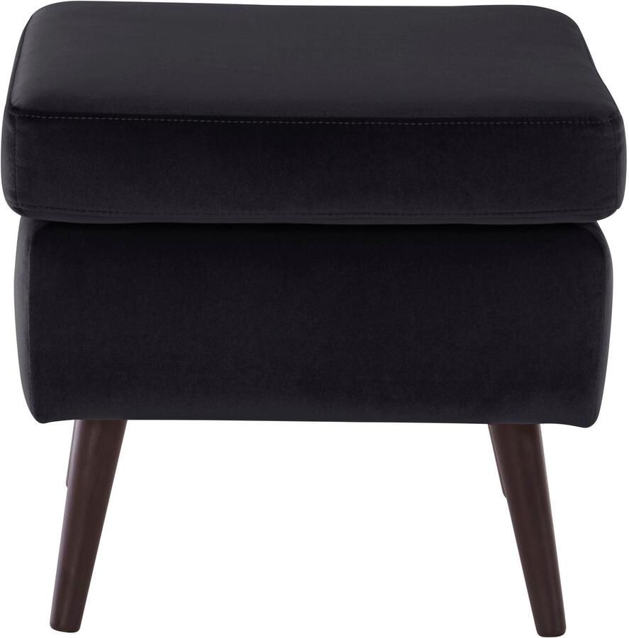 Home affaire Fauteuil Sallito TV-stoel oorfauteuil met Hocker in veel stofkwaliteiten ook in fluweelcord - Foto 2