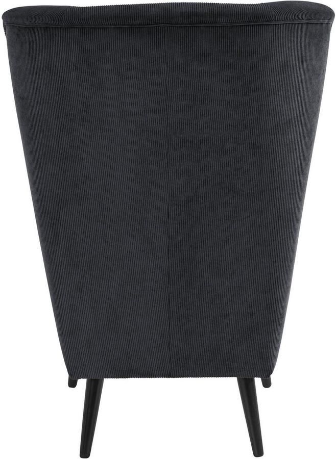 Home affaire Fauteuil Sallito TV-stoel oorfauteuil met Hocker in veel stofkwaliteiten ook in fluweelcord - Foto 8