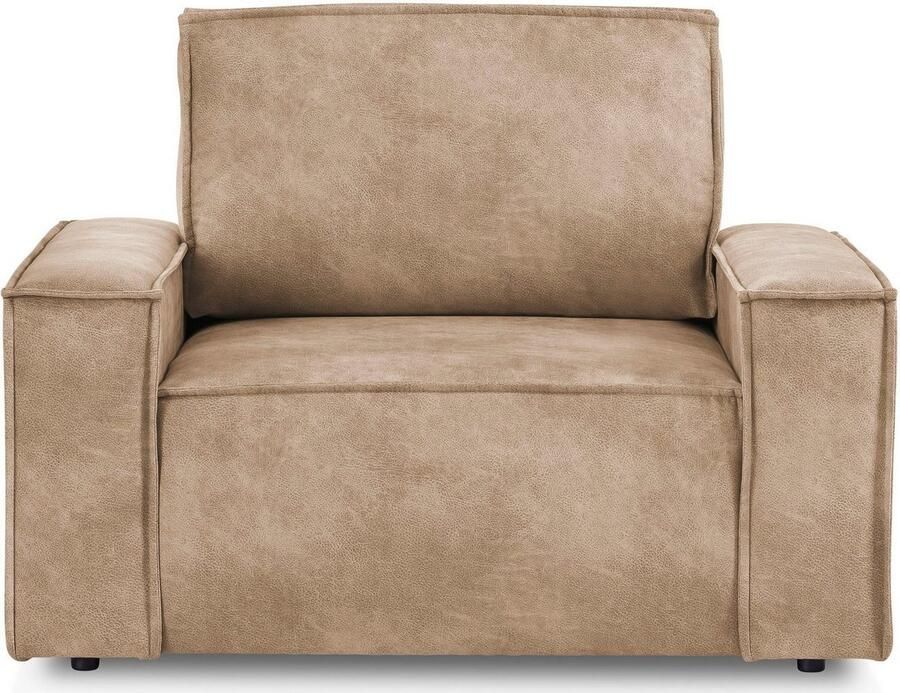 Home affaire Fauteuil SHERWOOD Love-Seat beschikbaar in 3 stofsoorten - Foto 2