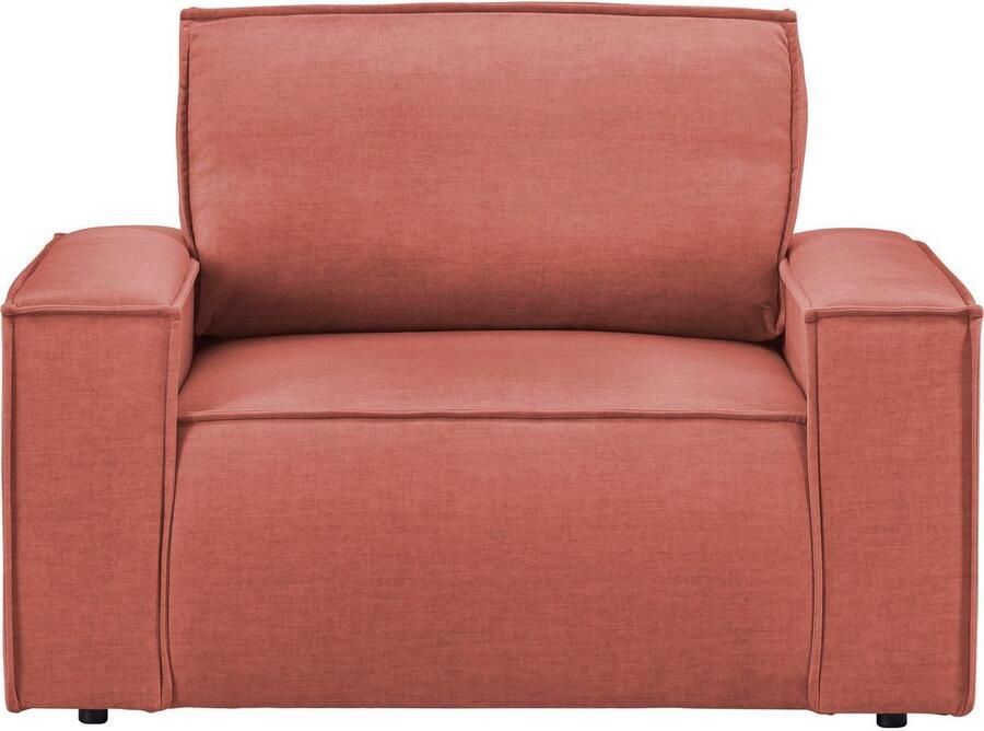 Home affaire Fauteuil SHERWOOD Love-Seat beschikbaar in 3 stofsoorten - Foto 4