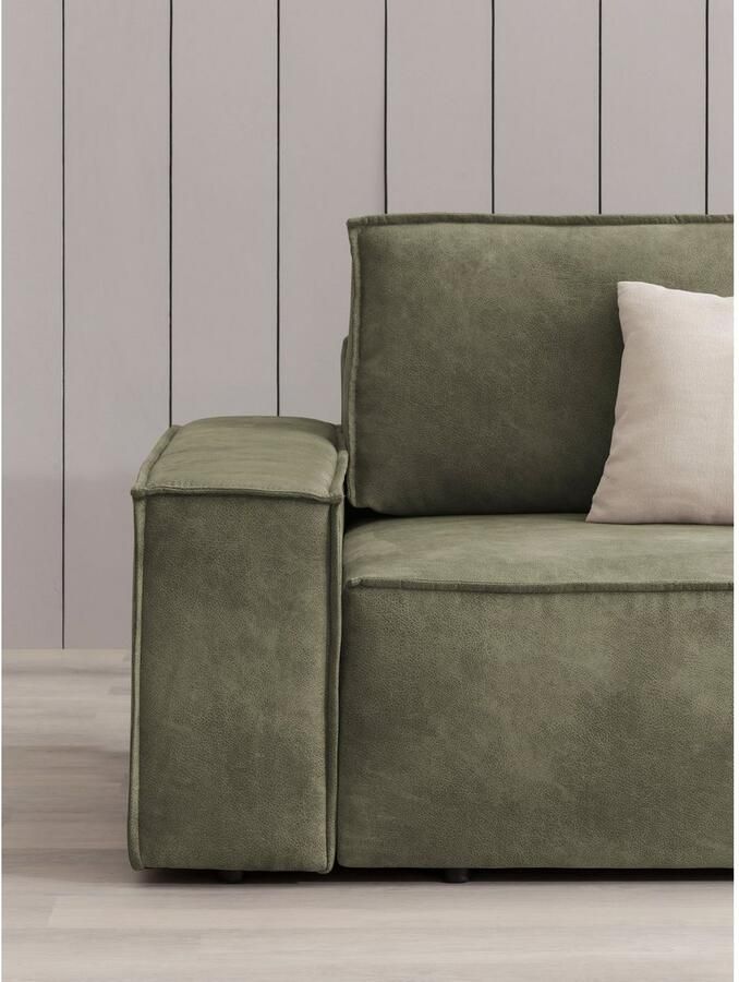 Home affaire Fauteuil SHERWOOD Love-Seat beschikbaar in 3 stofsoorten - Foto 4