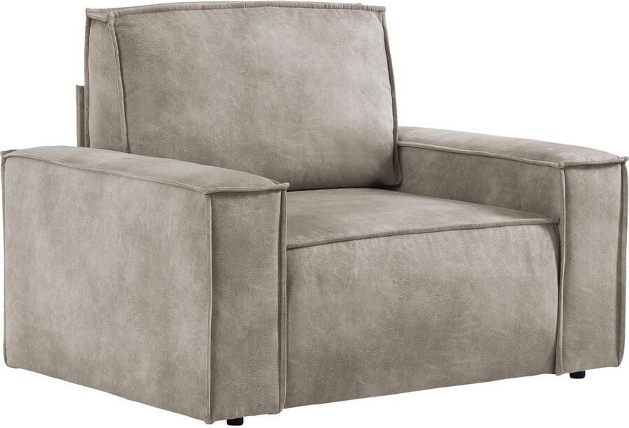 Home affaire Fauteuil SHERWOOD Love-Seat beschikbaar in 3 stofsoorten - Foto 7