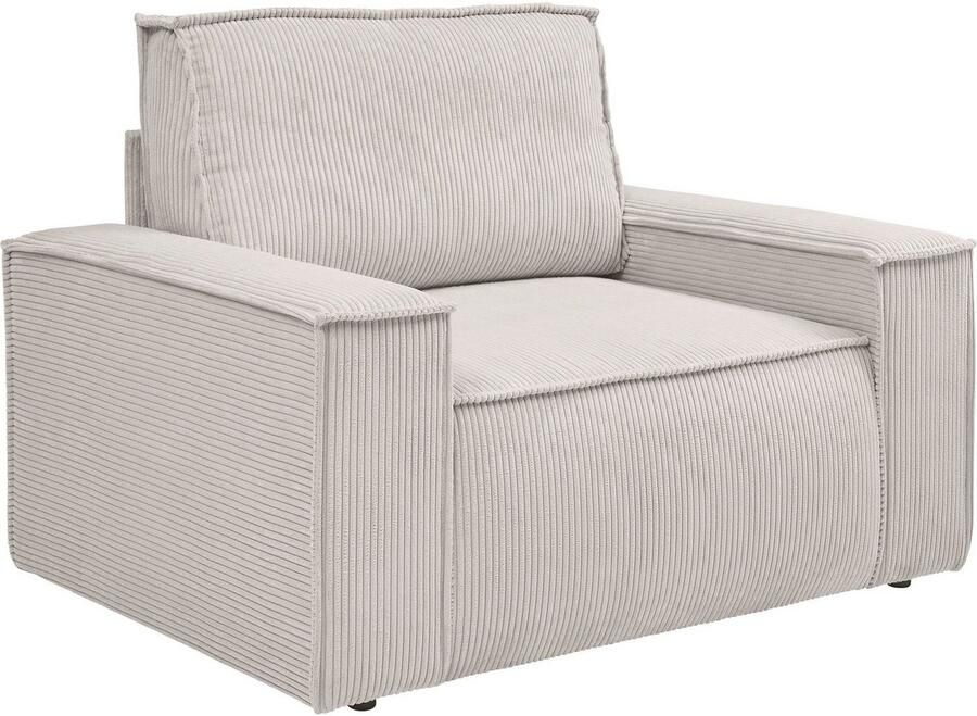 Home affaire Fauteuil SHERWOOD Love-Seat beschikbaar in 3 stofsoorten - Foto 6