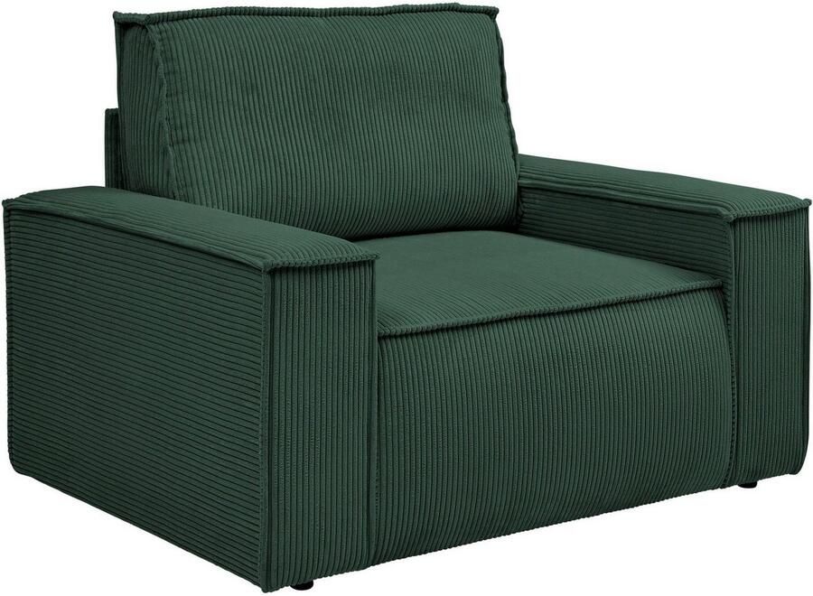 Home affaire Fauteuil SHERWOOD Love-Seat beschikbaar in 3 stofsoorten - Foto 5