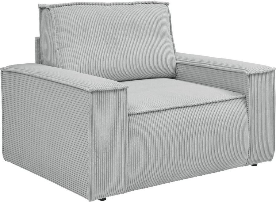 Home affaire Fauteuil SHERWOOD Love-Seat beschikbaar in 3 stofsoorten - Foto 6