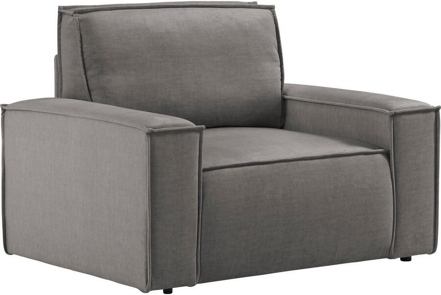Home affaire Fauteuil SHERWOOD Love-Seat beschikbaar in 3 stofsoorten - Foto 6