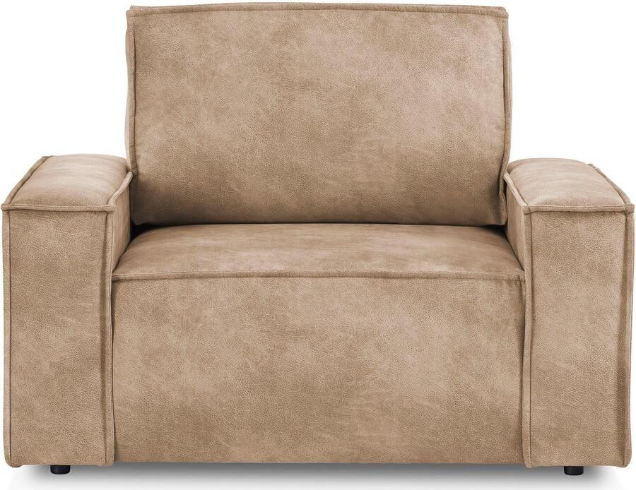 Home affaire Fauteuil SHERWOOD Love-Seat beschikbaar in 3 stofsoorten - Foto 3