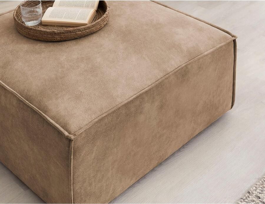 Home affaire Fauteuil Sherwood Loveseat en hocker als set passend bij de bekleding-serie SHERWOOD - Foto 2