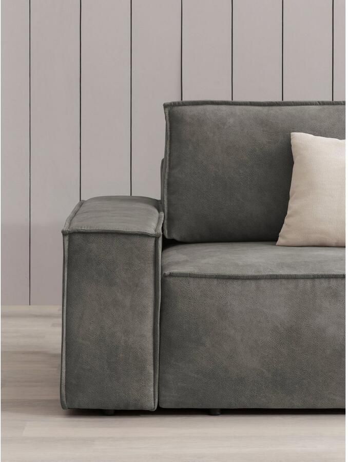 Home affaire Fauteuil SHERWOOD Love-Seat beschikbaar in 3 stofsoorten - Foto 4