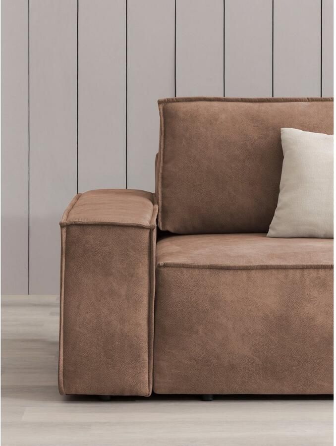 Home affaire Fauteuil SHERWOOD Love-Seat beschikbaar in 3 stofsoorten - Foto 4