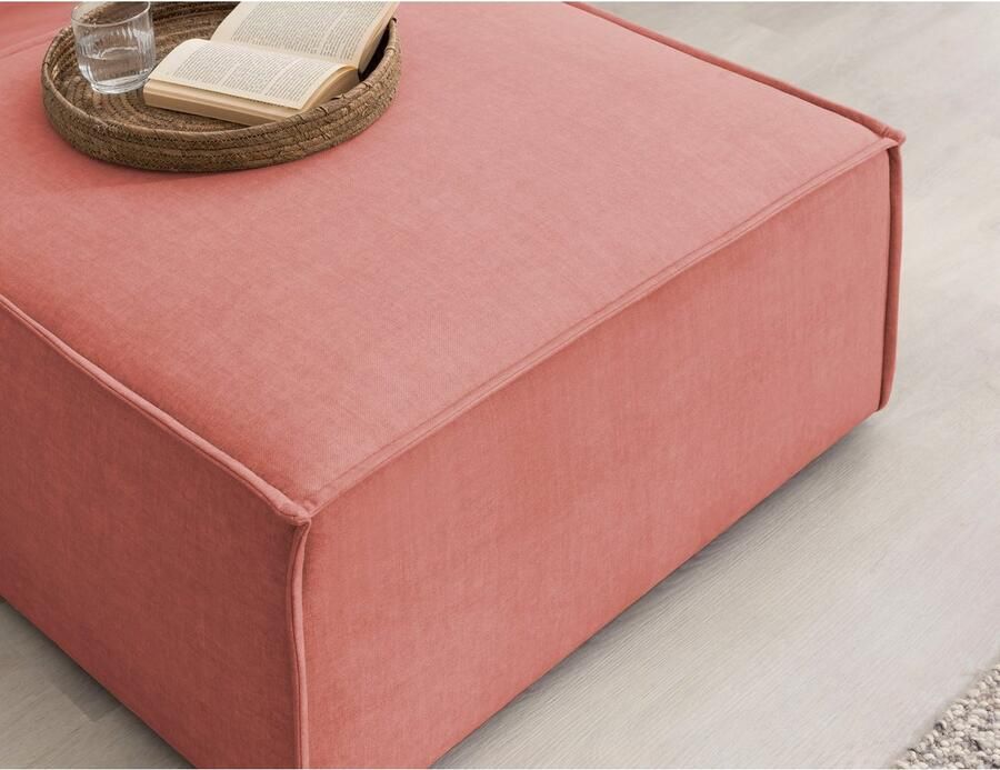 Home affaire Fauteuil Sherwood Loveseat en hocker als set passend bij de bekleding-serie SHERWOOD - Foto 3