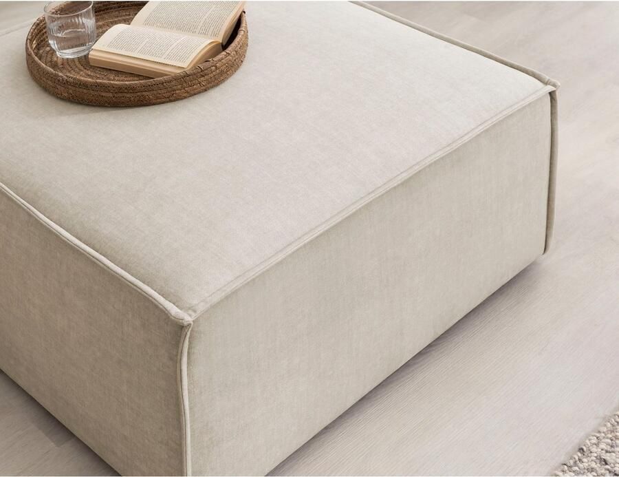 Home affaire Fauteuil Sherwood Loveseat en hocker als set passend bij de bekleding-serie SHERWOOD - Foto 3