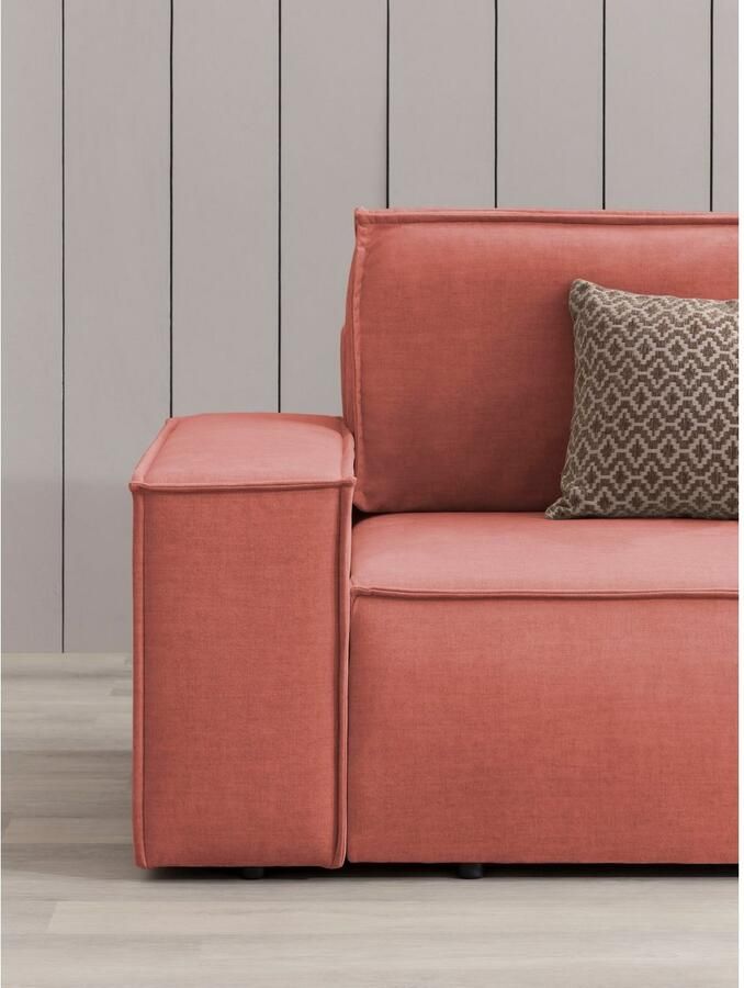 Home affaire Fauteuil SHERWOOD Love-Seat beschikbaar in 3 stofsoorten - Foto 4