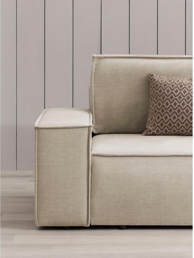 Home affaire Fauteuil SHERWOOD Love-Seat beschikbaar in 3 stofsoorten - Foto 4