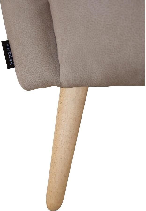 Home affaire Fauteuil Telford ook in faux fur fauteuil B D H: 77 92 106 cm keuze met en zonder poef in veel bekledingskwaliteiten ovale stoel - Foto 8