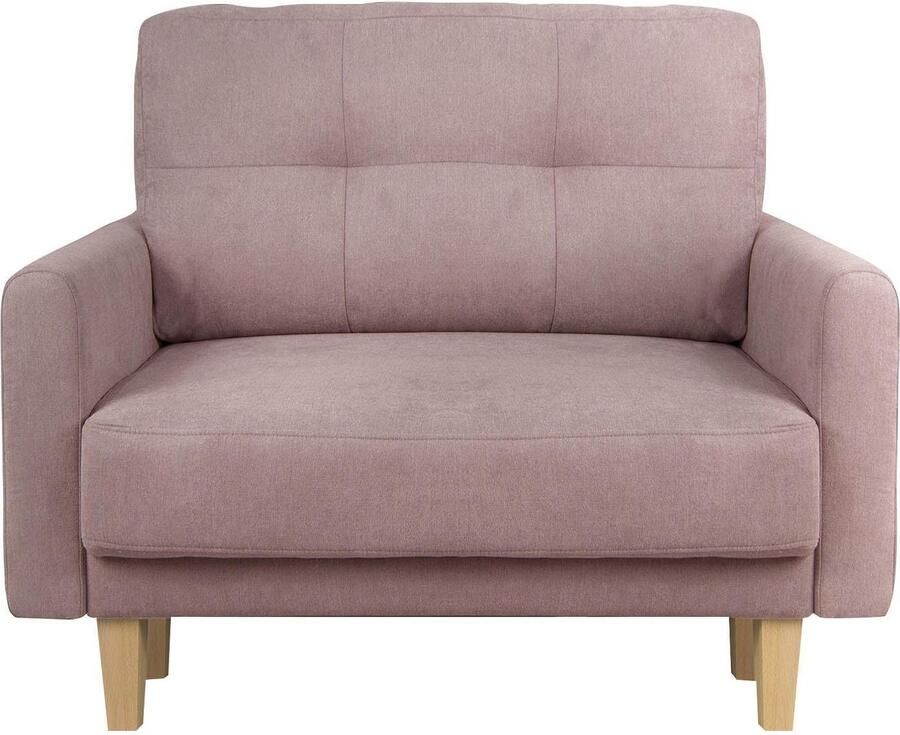 Home affaire Fauteuil TRIPLO relaxstoel met golfondersteuning afmetingen B D H: 95 100 89 cm