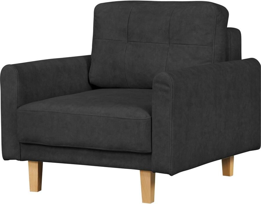 Home affaire Fauteuil TRIPLO relaxstoel met golfondersteuning afmetingen B D H: 95 100 89 cm - Foto 3