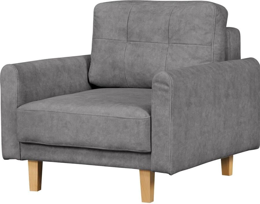 Home affaire Fauteuil TRIPLO relaxstoel met golfondersteuning afmetingen B D H: 95 100 89 cm - Foto 3