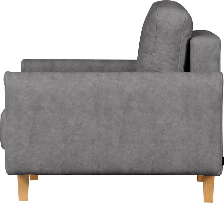 Home affaire Fauteuil TRIPLO relaxstoel met golfondersteuning afmetingen B D H: 95 100 89 cm - Foto 2